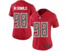 Women Nike Tampa Bay Buccaneers #98 Clinton McDonald Limited Red Rush NFL Jersey