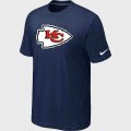 Kansas City Chiefs Sideline Legend Authentic Logo T-Shirt D.Blue