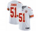 Nike Kansas City Chiefs #51 Frank Zombo Vapor Untouchable Limited White NFL Jersey