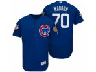 Mens Chicago Cubs #70 Joe Maddon 2017 Spring Training Flex Base Authentic Collection Stitched Baseball Jersey