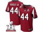 Mens Nike Atlanta Falcons #44 Vic Beasley Elite Red Team Color Super Bowl LI 51 NFL Jersey