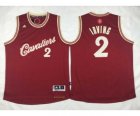 nba cleveland cavaliers #2 irving red[2015 Christmas edition]