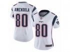 Women Nike New England Patriots #80 Danny Amendola Vapor Untouchable Limited White NFL Jersey