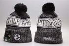 Steelers Fresh Logo Gray Sport Knit Hat YP
