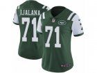 Women Nike New York Jets #71 Ben Ijalana Vapor Untouchable Limited Green Team Color NFL Jersey