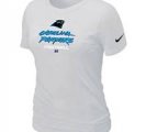 Women Carolina Panthers white T-Shirt