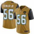 Mens Nike Jacksonville Jaguars #56 Dante Fowler Jr Limited Gold Rush NFL Jersey