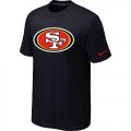Nike San Francisco 49ers Sideline Legend Authentic Logo T-Shirt Black