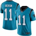 Mens Nike Carolina Panthers #11 Brenton Bersin Limited Blue Rush NFL Jersey