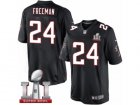 Youth Nike Atlanta Falcons #24 Devonta Freeman Limited Black Alternate Super Bowl LI 51 NFL Jersey