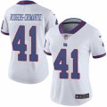 Women's Nike New York Giants #41 Dominique Rodgers-Cromartie Limited White Rush NFL Jersey