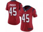 Women Nike Houston Texans #45 Jay Prosch Vapor Untouchable Limited Red Alternate NFL Jersey