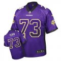 Nike Minnesota Vikings #73 Sharrif Floyd Purple Team Color Men's Stitched NFL Elite Drift Fashion Jersey