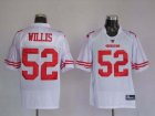 nfl san francisco 49ers #52 willis white