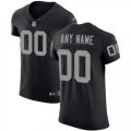 Mens Nike Oakland Raiders Customized Black Team Color Vapor Untouchable Elite Player NFL Jersey