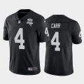 Nike Raiders #4 Derek Carr Black 2020 Inaugural Season Vapor Untouchable Limited