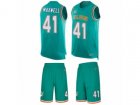 Nike Miami Dolphins #41 Byron Maxwell Limited Aqua Green Tank Top Suit NFL Jersey