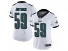 Women Nike Philadelphia Eagles #59 Seth Joyner Vapor Untouchable Limited White NFL Jersey