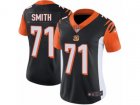 Women Nike Cincinnati Bengals #71 Andre Smith Vapor Untouchable Limited Black Team Color NFL Jersey
