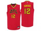 Men Atlanta Hawks #12 Dwight Howard Alternative Red New Swingman Jersey