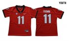 Youth Georgia Bulldogs #11 Jake Fromm Red College Football Jersey