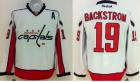 Capitals #19 Nicklas Backstrom Stitched White NHL Jersey