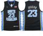 Michael Jordan North Carolina Tar Heels #23 Black jersey