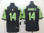 Nike Jets #14 Sam Darnold Black City Edition Vapor Untouchable Limited Jersey