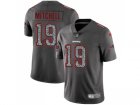 Nike New England Patriots #19 Malcolm Mitchell Gray Static Men NFL Vapor Untouchable Limited Jersey