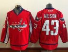 Men Washington Capitals #43 Tom Wilson Red Home Stitched NHL Jersey