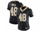 Women Nike New Orleans Saints #48 Vonn Bell Vapor Untouchable Limited Black Team Color NFL Jersey