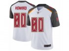 Mens Nike Tampa Bay Buccaneers #80 O. J. Howard Vapor Untouchable Limited White NFL Jersey