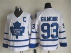 NHL Toronto Maple Leafs #93 Doug Gilmour white Throwback Stitched jerseys