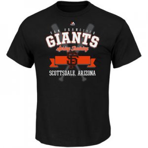 MLB Men\'s San Francisco Giants Majestic 2016 Heart and Soul Spring Training T-Shirt - Black