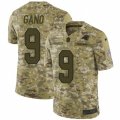Mens Nike Carolina Panthers #9 Graham Gano Limited Camo 2018 Salute to Service NFL Jersey