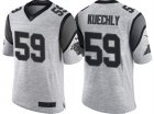 Nike Carolina Panthers #59 Luke Kuechly 2016 Gridiron Gray II Mens NFL Limited Jersey