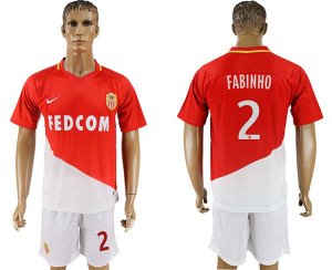 2017-18 Monaco 2 FABINHO Home Soccer Jersey