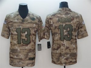 Nike Dolphins #13 Dan Marino Camo Salute To Service Limited Jersey