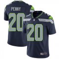 Nike Seahawks #20 Rashaad Penny Navy Vapor Untouchable Limited Jersey