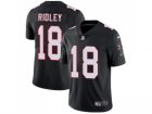 Nike Atlanta Falcons #18 Calvin Ridley Black Alternate Men Stitched NFL Vapor Untouchable Limited Jersey