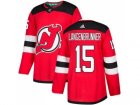 Adidas New Jersey Devils #15 Langenbrunner Red Home Authentic Stitched NHL Jersey