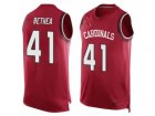 Mens Nike Arizona Cardinals #41 Antoine Bethea Limited Red Player Name & Number Tank Top NFL Jersey
