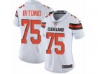 Women Nike Cleveland Browns #75 Joel Bitonio Vapor Untouchable Limited White NFL Jersey