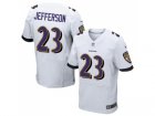 Nike Baltimore Ravens #23 Tony Jefferson White Mens Stitched NFL New Elite Jersey