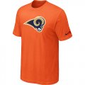 Nike St. Louis Rams Sideline Legend Authentic Logo T-Shirt Orange