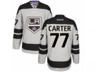 Mens Reebok Los Angeles Kings #77 Jeff Carter Authentic Gray Alternate NHL Jersey