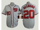 MLB Washington Nationals #20 Ian Desmond Navy white Cool Base jerseys