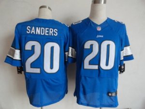 Nike NFL Detroit Lions #20 B.Sanders blue Jerseys(Elite)