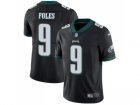 Nike Philadelphia Eagles #9 Nick Foles Black Alternate Men Stitched NFL Vapor Untouchable Limited Jersey