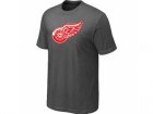 NHL Detroit Red Wings Big & Tall Logo D.Grey T-Shirt